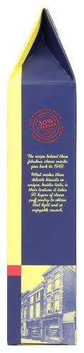 Roka The Original Cheese Biscuits, Cheddar & Onion Cheese Crisps, 2.46 Ounce (Pack of 8)