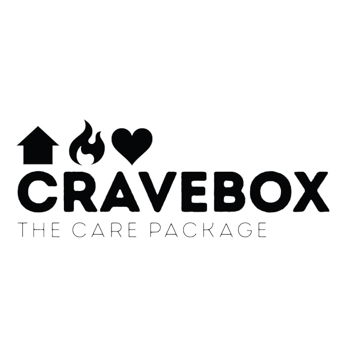 CRAVEBOX Snack Box (55 Count) Valentines Variety Pack Care Package Gift Basket Adult Kid Guy Girl Women Men Birthday College Student Office Back to School
