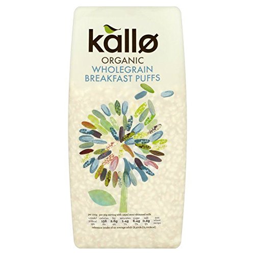 Kallo Organic Wholegrain Rice Puffs - 225g
