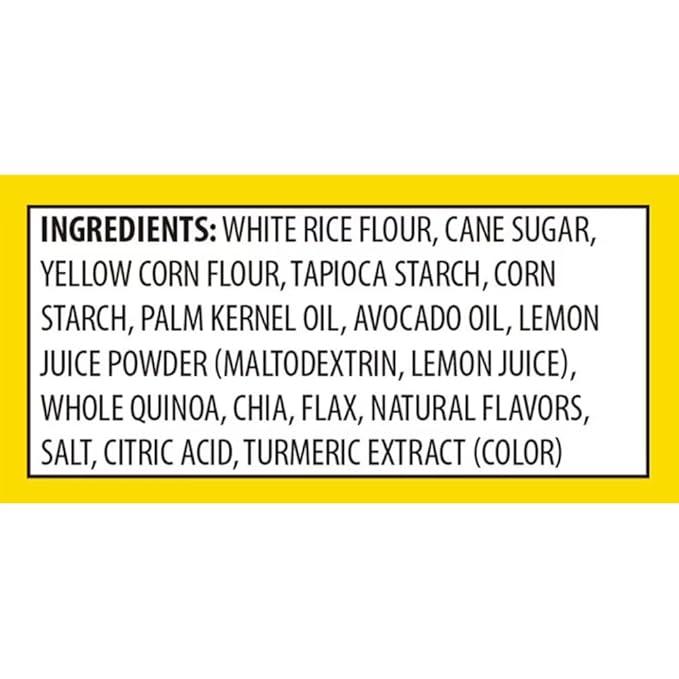 Drizliciu's Mini Rice Cakes Bites, Lemon Cake Bites 21 Piece Per Pack, 8 Oz. - Drizzled Lemon Cake Flavored Mini Rice Cakes