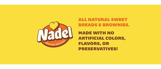 Nadel - NATURALLY DELICIOUS CARROT CAKE Slices, 16 Pack, Sweet Breads & Cakes Back to School lunch snack, breakfast bar