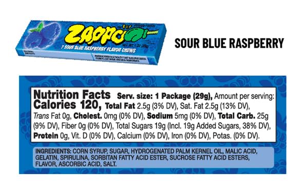ZAPPO Sour Chews & Itzy Bittzy Bitz, Gluten Free Candy | 10 Pack