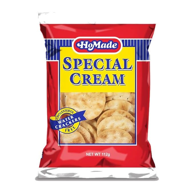HoMade Jamaican Special Cream Crackers Biscuits – Pack of 3 | Authentic Caribbean Cream Crackers | Light, Crispy Snack | Pantry Staple