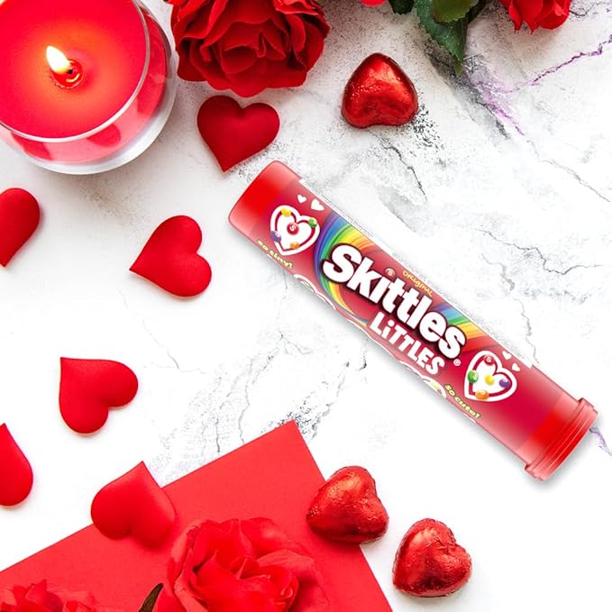 Skittles Littles Fruit Chewy Candy, Mega Tube, 1.9 Ounce (Pack of 24)