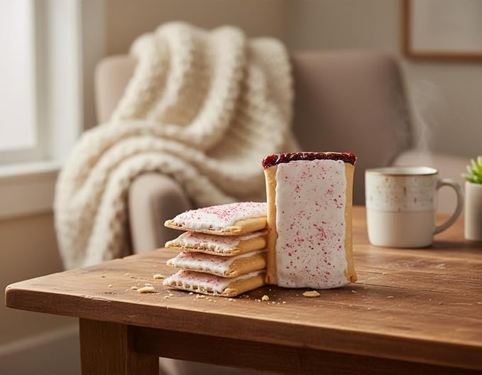 Katz Gluten Free Iced Holiday Berry Toaster Pastries. Limited Edition Kosher Breakfast Snack. Free of Dairy, Peanuts, Tree Nuts, and Sesame, No Artificial Color. (2Pk)