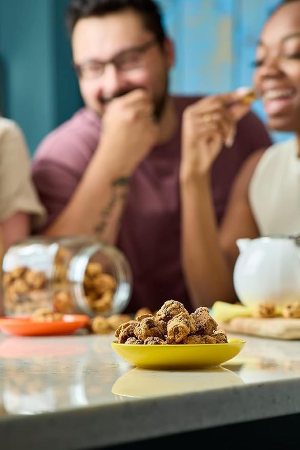 REAL Cookies and Creme Mini Cookie Poppers – Bite-sized Gluten Free Semi Soft Baked – Dairy Free, Vegan, Kosher, Paleo – Delicious Cookies and Creme (4.5 oz, 3 Pack)