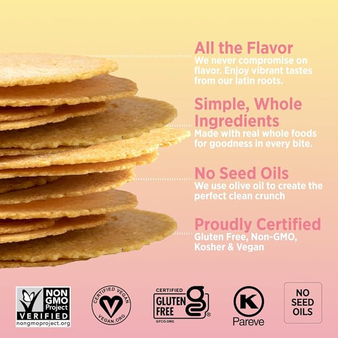 Craize Sweet Flavor Variety Pack | 2x Sweet Corn, 2x Coconut, 2x Guava Crisps | Gluten Free, Vegan, Kosher, Toasted Corn Crackers | 6 pack, 4 oz each