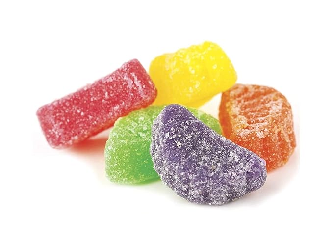 Sarah's Candy Factory Assorted Fruit Slice (5 Lbs in Jar)