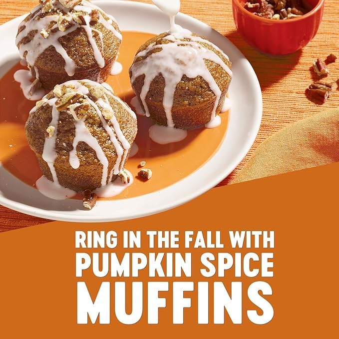 Pumpkin Spice - 3 (15 oz) Pack Box Multipurpose Baking Mix Pumpkin Spice for Quick Bread Pancakes and Cookies