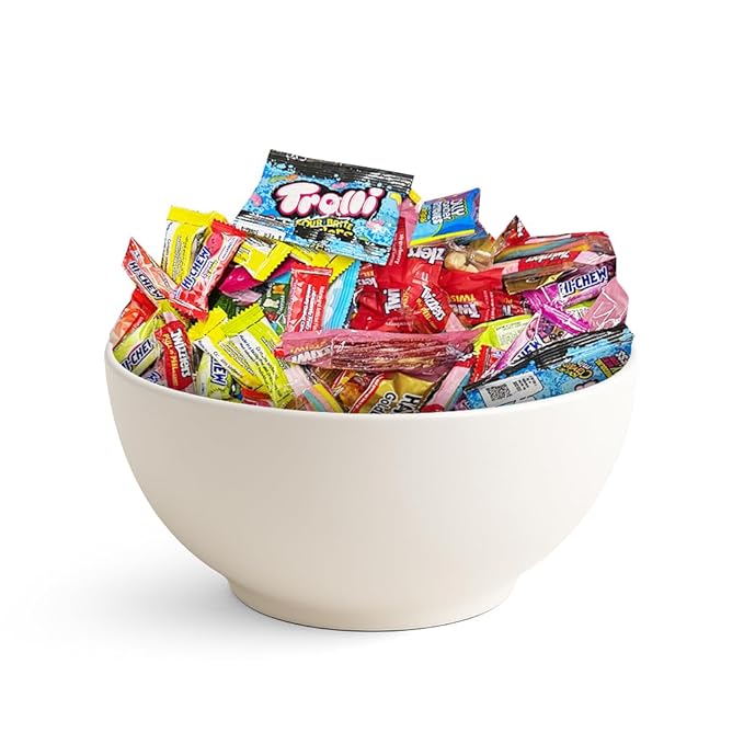 Bulk Candy Variety Pack, 3 lb Individually Wrapped Hard & Chewy Assorted Sweets, Non-Chocolate Mix – Resealable Bag – Piñata, Party Favor, Office Candy Bowl Refill