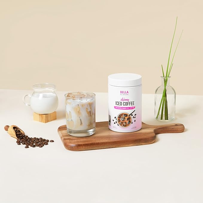 Bella All Natural Detox Pineapple and Skinny Iced Coffee