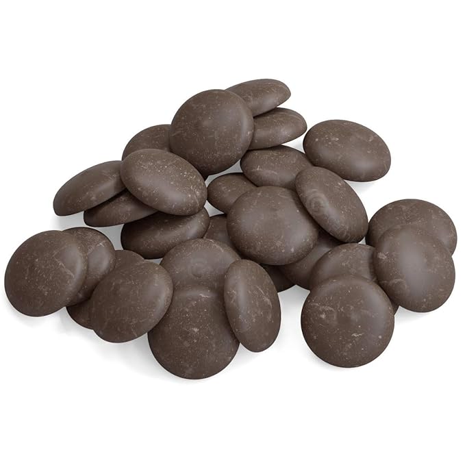 Merckens Dark Melting Chocolate - 5 Pounds of Premium Quality Dark Candy Melts to make a Dubai Chocolate Bar, Cake Pops, Cocoa Bombs, & Homemade Desserts