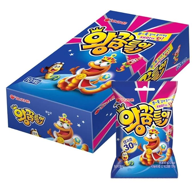 Orion Worm Jelly 67g(pack of 10) 왕꿈틀이