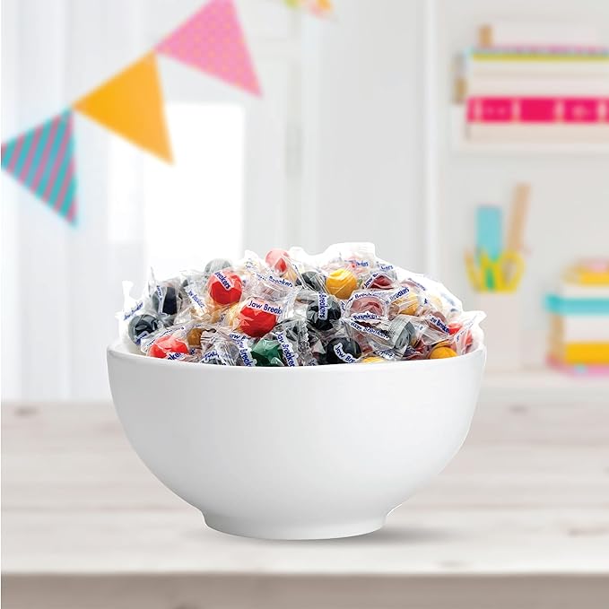 Jaw Breakers Hard Candy - 3 Pound Bulk Pack (About 230 Count) - Individually Wrapped