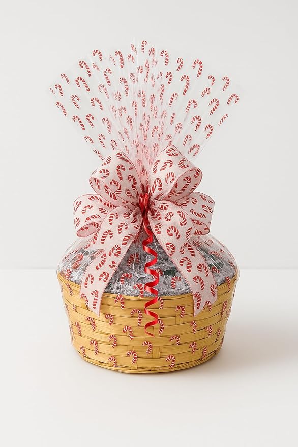 Handcrafted Gift Basket with Chocolates, Cookies, Snacks & Candy. Perfect for Birthdays, Sympathy, Holidays, Clients & Thank You Gifts (Standard: $64.99, Christmas)