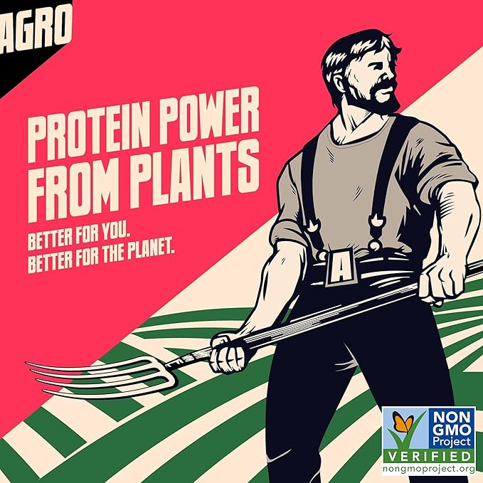 AGRO POWER Vegan Jerky Sticks, Spicy Chipotle Plant-Based, 7 Stick Bag with 10g Protein, Non-GMO, 40% Less Sodium, Zero Cholesterol, Meat Alternative, High Protein Snack for Lunch, On-the-Go Fuel