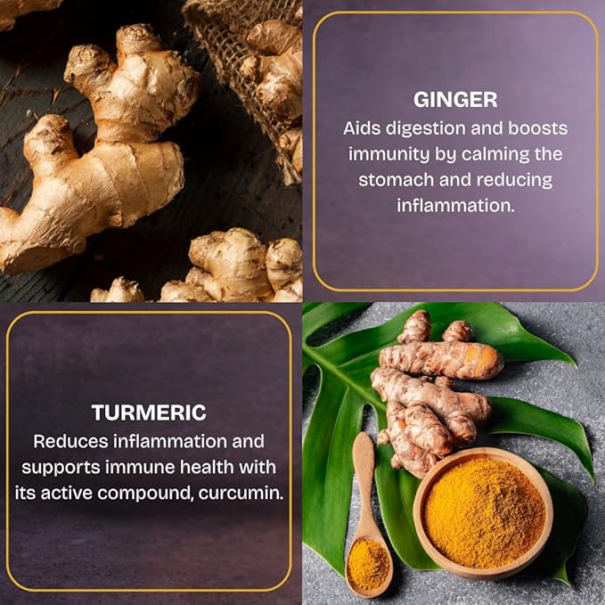 Jools Healthy Snacks for Adults | Functional Energy Bites, Plant-Based Superfood Snack Made with Medjool Dates, Ginger & Turmeric | No Added Sugar, Non-GMO, Gluten Free, Soy Free, Kosher, Vegan | 3 × 4oz Pouches