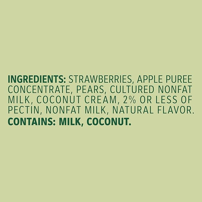 Outshine Smoothie Fruit & Yogurt Smoothie Pouches - Strawberry Coconut (24 Pack)