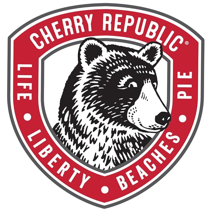 Cherry Republic Iced Imperial Pretzels Individual Bag, 10 oz - Crunchy Mini Pretzel Twists with Cherry-Flavored Glaze Coating & White Confectionery Drizzle, Sweet & Salty Snacks, Crafted in Michigan