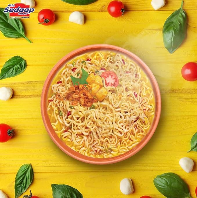 Curry Flavor Instant Noodles (Pack of10) — Mi Sedaap Instant Ramen