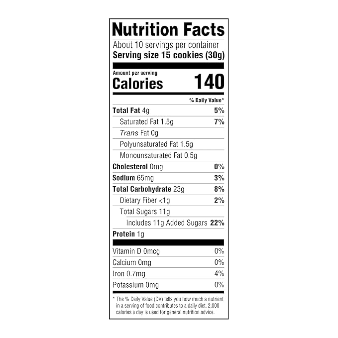 Amazon Grocery, Mini Vanilla Wafers, 11 Oz (Previously Happy Belly, Packaging May Vary)