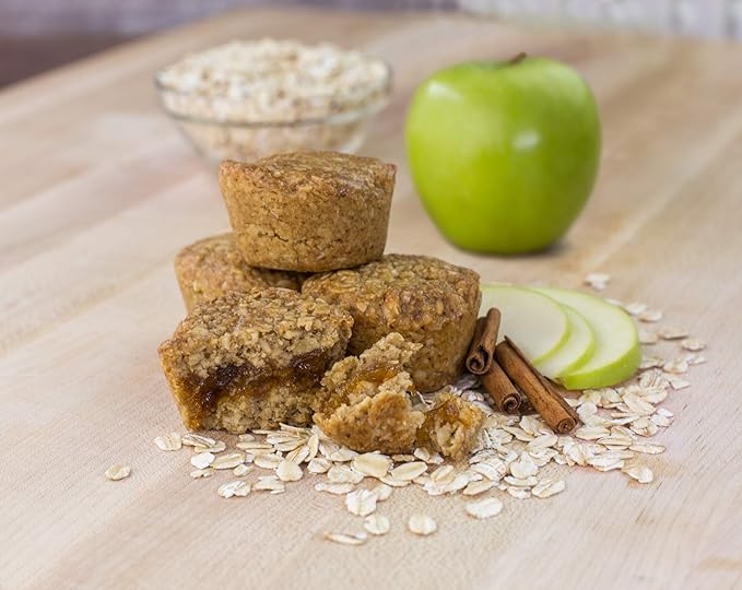 Bobo's Oat Bites Stuff'd Variety Pack (Strawberry, Original Chocolate Chip, and Apple Pie), Pack of 30 (1.3 oz Bites), Gluten Free Whole Grain Rolled Oats