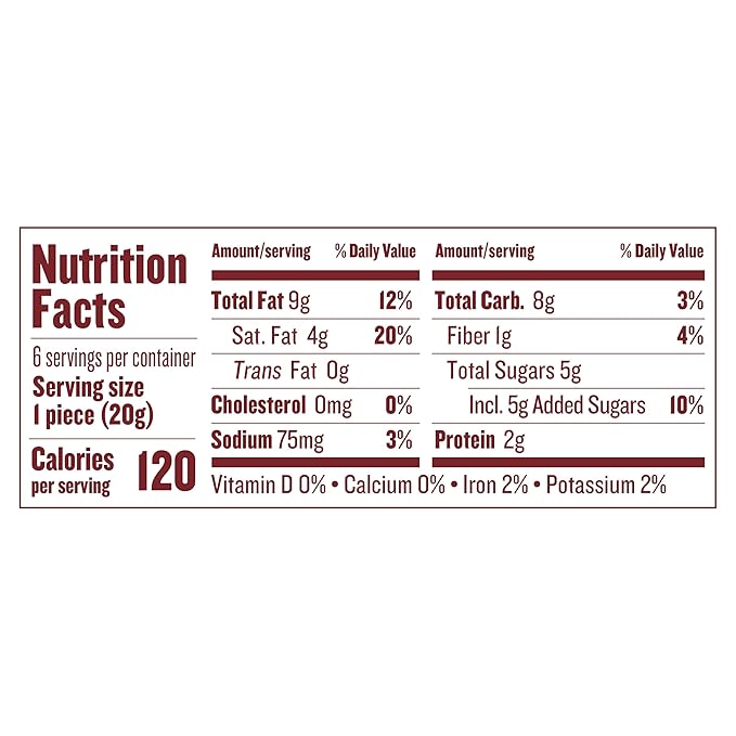 Justin's Organic Super Dark Espresso Almond Butter Cups, Rainforest Alliance Certified Cocoa, Gluten-free, Responsibly Sourced, 6 Stand-up Bags (4.2 Ounce Each)
