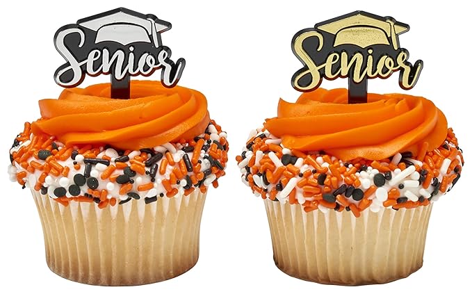 DecoPac Orange Sprinkles | Extra Large 26oz Pack | Cake Sprinkle Mix, Fancy Sprinkles For Cake Decorating, Handheld Container, Candy Sprinkles, Cake Sprinkles - Orange