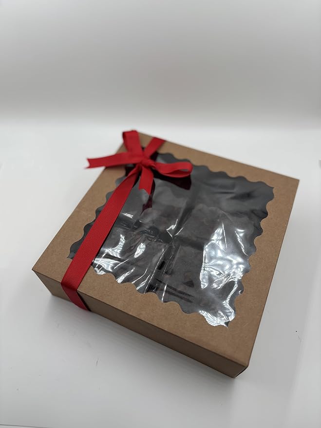 US Sweets Freshly Baked Brownie - Chocolate Chip | Delicious Gift | Handmade in Small Batches | Guaranteed to Arrive Fresh