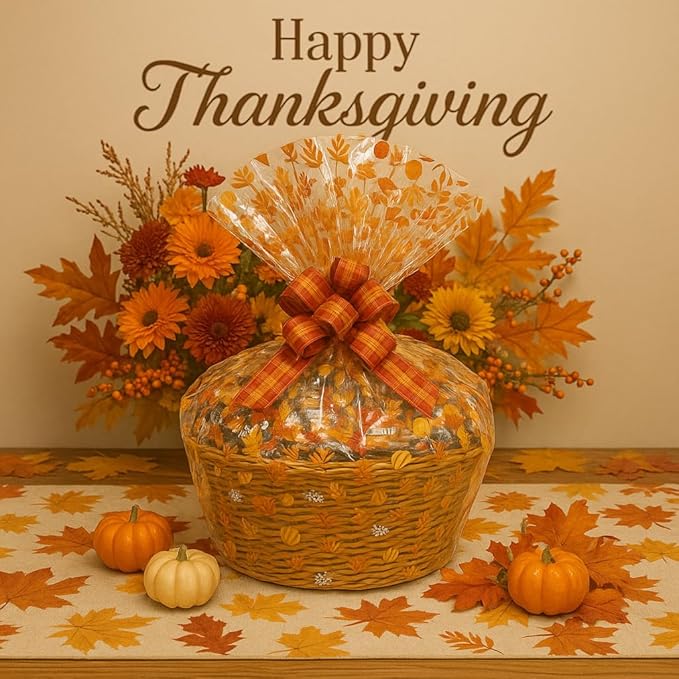 Handcrafted Gift Basket with Chocolates, Cookies, Snacks & Candy. Perfect for Birthdays, Sympathy, Holidays, Clients & Thank You Gifts (Executive: $199.99, Thanksgiving)