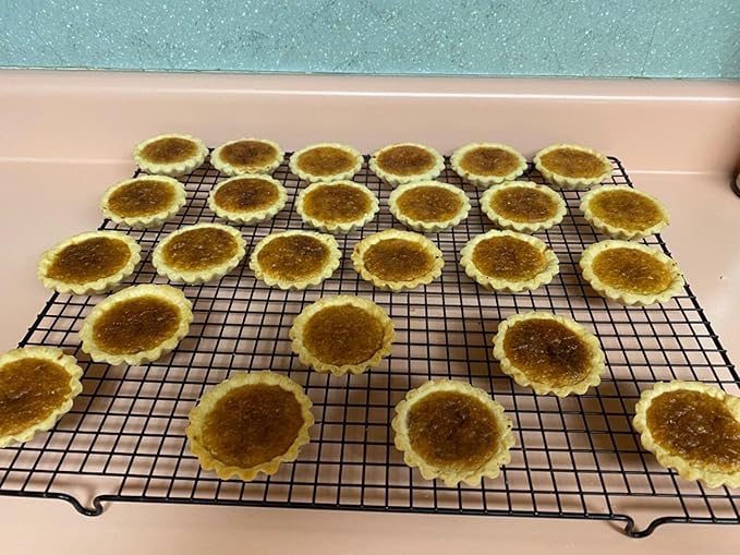 Xstronq Egg Tart Molds 12PCS Tart Pan 3inch, Mini Carbon Steel Non Stick Tart Pans, Tart Molds For Baking (3 inch)