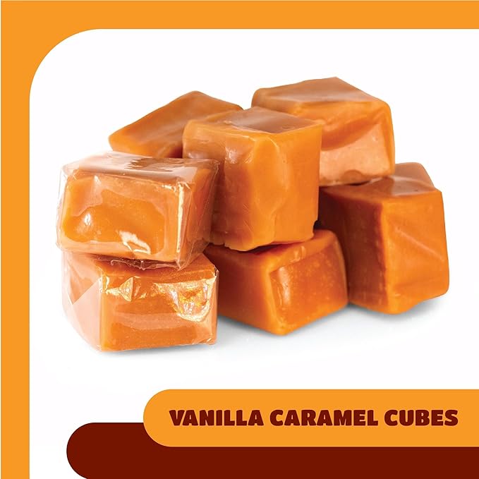 Caramel Squares Candy, 4 LB (300Pieces) – Individually Wrapped Classic Caramels for Parties, Bowls, Baking, & Gift Bags – Item 680150