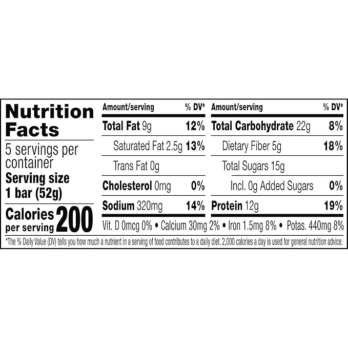 RXBAR Protein Bars, 12g Protein, Gluten Free Snacks, Peanut Butter Chocolate (6 Boxes, 30 Bars)