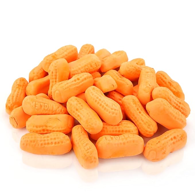 Sarah's Candy Factory Circus Peanuts Marshmallow | Spangler Retro Candy in Jar, 1.5 Lbs