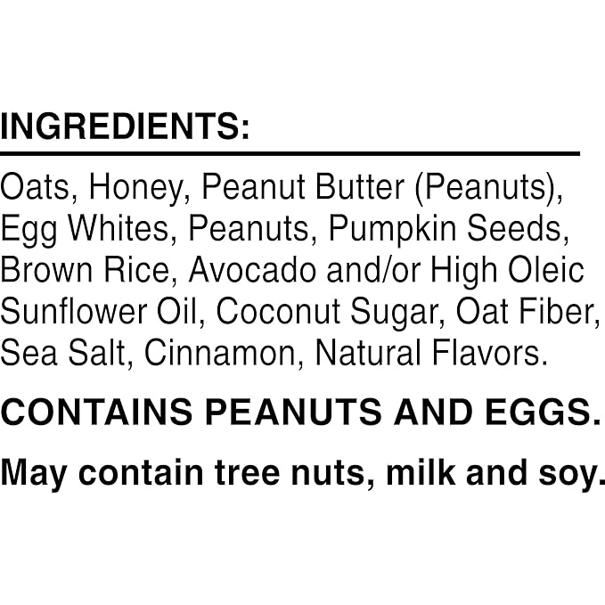 RXBAR Nut Butter and Oat Protein Bars, Protein Snacks, Snack Bars, Honey Cinnamon Peanut Butter, 23.2oz Box (12 Count)
