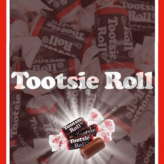 Chocolate Mini Rolls - Bulk Tootsee Candy, Individually Wrapped Mini Bites Midgees (4 Pound)