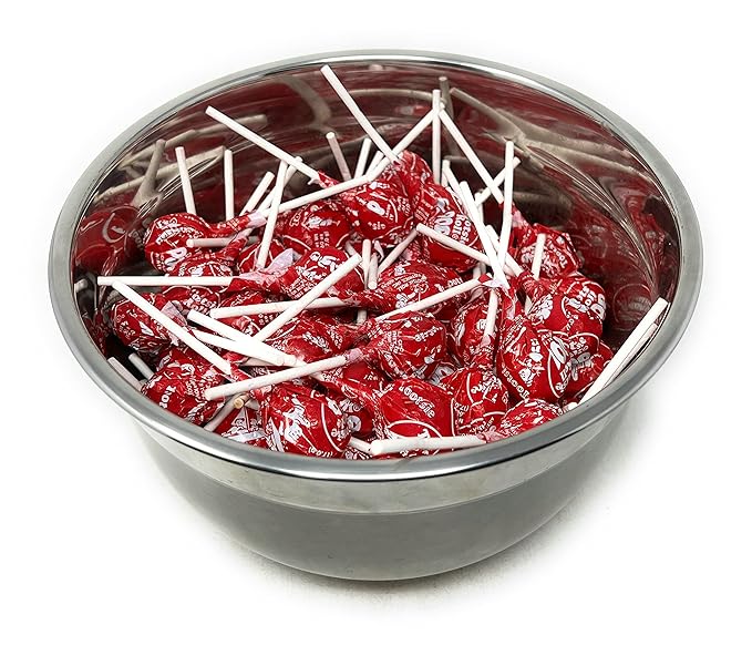 Cherry Red Tootsie Pops Bulk Candy 100 Count Lollipops Suckers Variety Value Pack Aprox. 4.5 lbs (72 Oz)