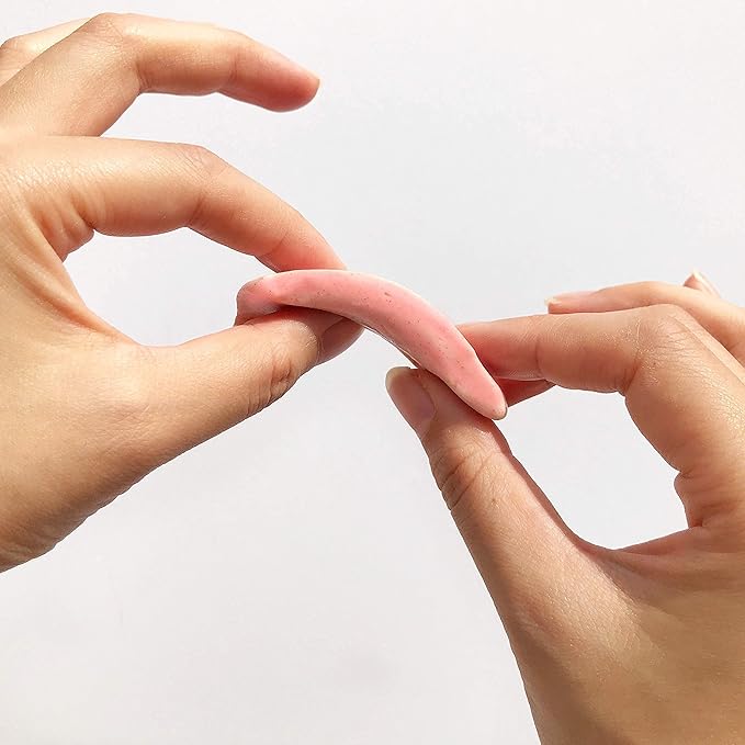 Numa Taffy Candy - Strawberries and Creme Made w Real & Simple Ingredients - Low Sugar, High Protein, Low Calorie, All Natural, Gluten Free - 3 Bags with 10 Individually Wrapped Chews Each