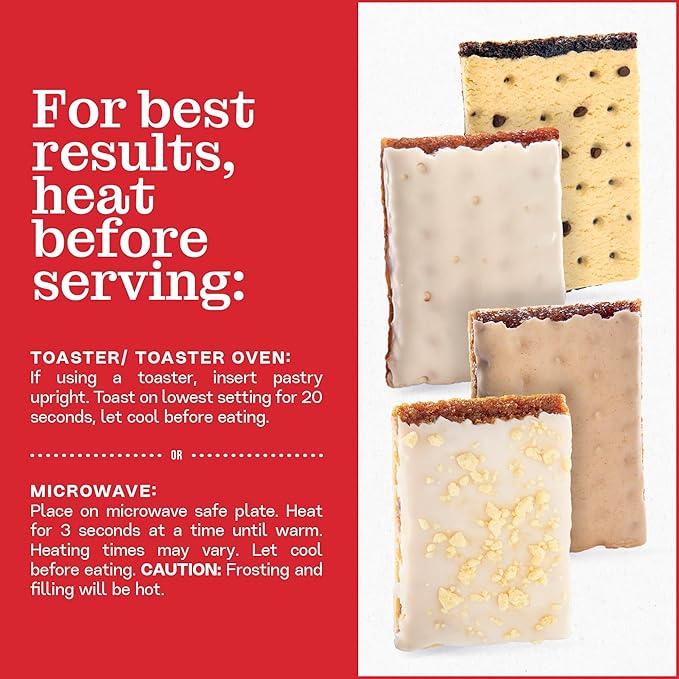 Katz Gluten Free Snacks Toaster Pastries 4 Flavor Fruit Variety Pack Apple Crisp, Cinnamon, Chocolate Chip & Strawberry. Free of Dairy, Soy, Tree nuts, and peanuts. Kosher 8oz (4pk)