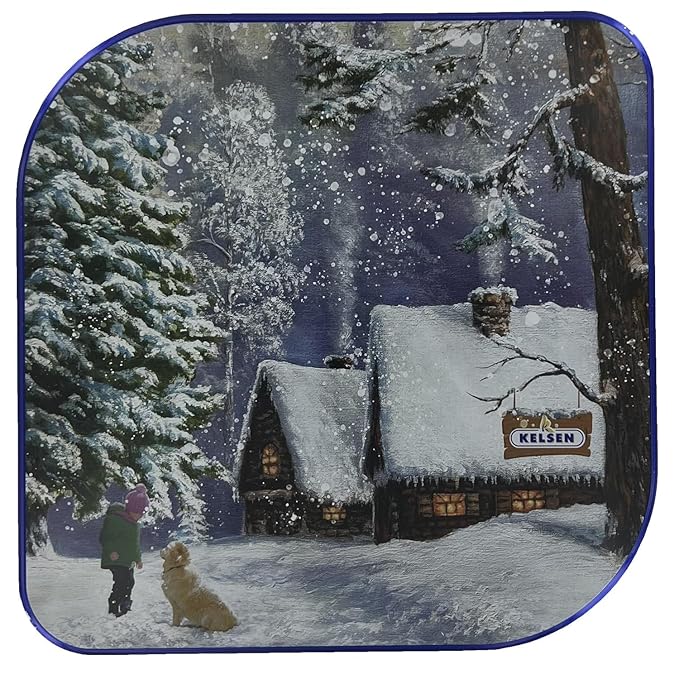 Danish cookie (Kelsen).Kelsen Danish Butter Cookies in Decorative Holiday Tin, 80 Ounce (300 Cookies). Christmas Butter Cookies 5 Lb . Best Holiday Present For Friends, Entire Family, Corporate, Clients, Coworkers, Schools. Come With Maryse's Place Hol...