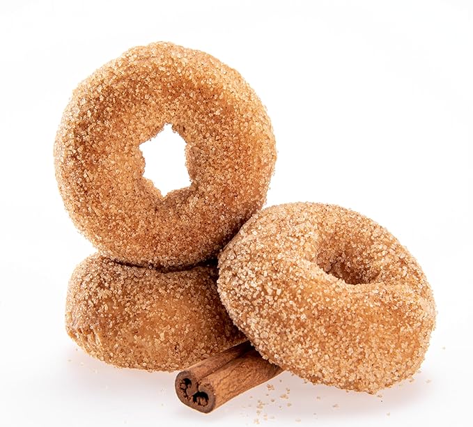 Katz Gluten Free Mini Cinnamon Apple Donuts. Fresh Baked With Juicy Apples & Dusted With Cinnamon Sugar. Gluten Free. Tree Nut, Peanut, Dairy & Soy Free. Kosher. 10 Donuts. 6.0 oz. (Pack of 6)