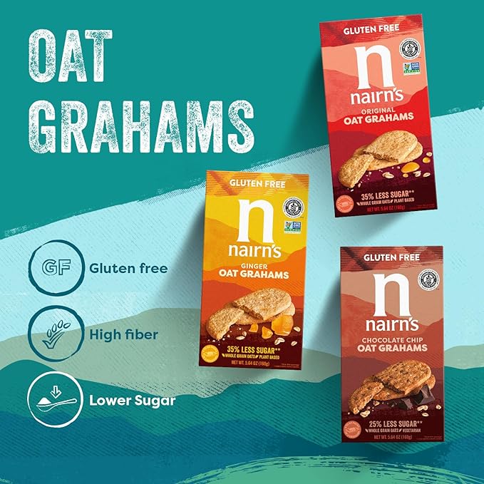 Nairn's Gluten Free Chocolate & Coconut Breakfast Biscuits, 5.64oz
