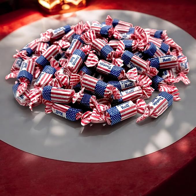 Roll Midgees Chewy Taffy Candy Bulk Pack 1.5-Lbs- Chocolate Midgees, Individually Wrapped Party Candy (24-Oz)