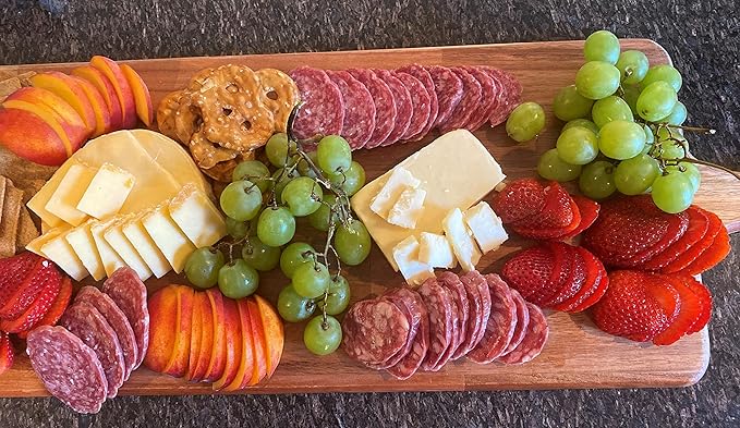 Cheese Bros. World's Cheesiest Dad Father's Day Deluxe Gift Box | Wisconsin | Includes Italian Fratello, Gouda, Aged Cheddar, Classic Mustard, Artisan Salami and Crackers | Great Food Gifting Idea!…