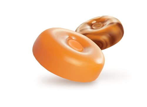Classic Hard Caramel Candies – 3.75lb Bulk Individually-Wrapped Creamy Sweets for Parties, Bowls, Offices, Events