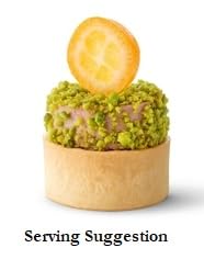 1.5"" Mini Round Savory Tartlets (Salty & Zesty) - 12pk