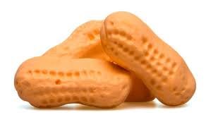 Gurley's Circus Peanuts - Old Fashioned Circus Peanuts Candy, Marshmallow Candy, Pack of 12 Individual Bags