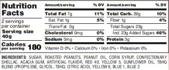 Gurley's Old Fashioned French Burnt Peanuts, Candy Coated Spanish Peanuts, Snack Size Bags, High Protein Treats (Pack of 12)