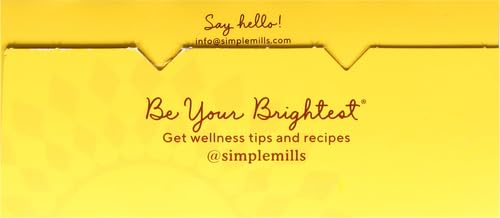 Simple Mills Organic Seed Crackers, Original - Gluten Free, Vegan, Healthy Snacks, Paleo Friendly, 4.25 Ounce (Pack of 2)