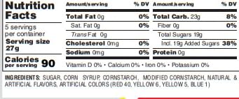 Gurley's Juicy Fruit Slices, Gummy Candy with Natural Fruit Flavors (Pack of 12)